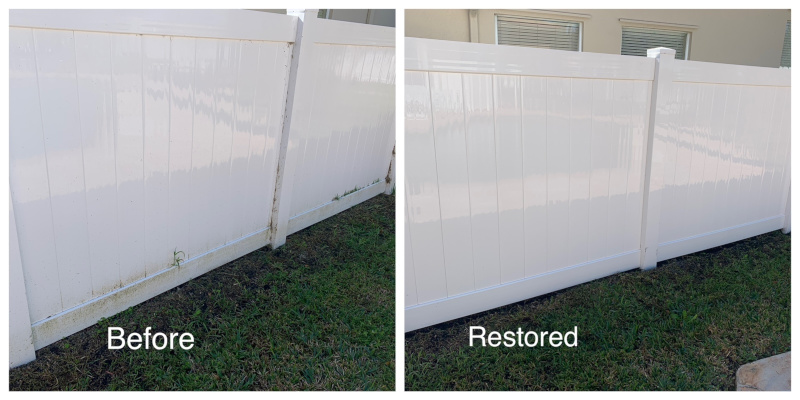 Fence Cleaning in Lake Worth Beach, Florida