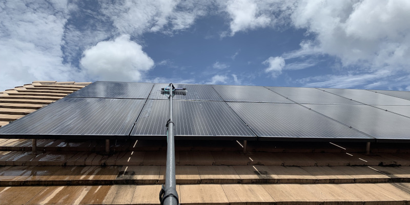 Solar Panel Cleaning in West Palm Beach, Florida