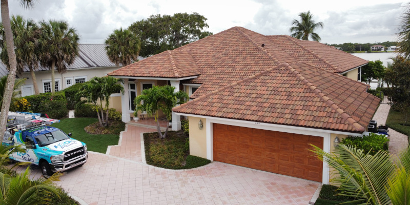 Roof Washing in West Palm Beach, Florida